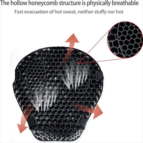 Motorcycle Seat Pad for Long-Distance Riding Comfort and Pressure Relief