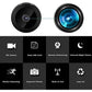 Mini Wireless Magnetic Camera with Live Audio-Video Monitoring for Indoor and Outdoor Use