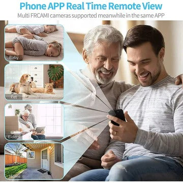 Mini Wireless Magnetic Camera with Live Audio-Video Monitoring for Indoor and Outdoor Use