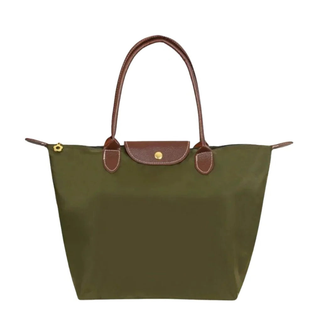 Luxury Structured Top-Handle Bag with Spacious Interior and Timeless Design