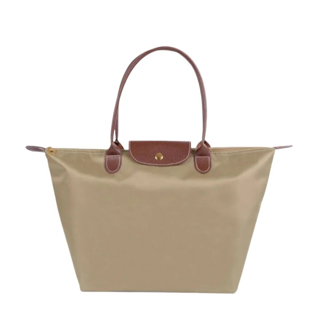 Luxury Structured Top-Handle Bag with Spacious Interior and Timeless Design