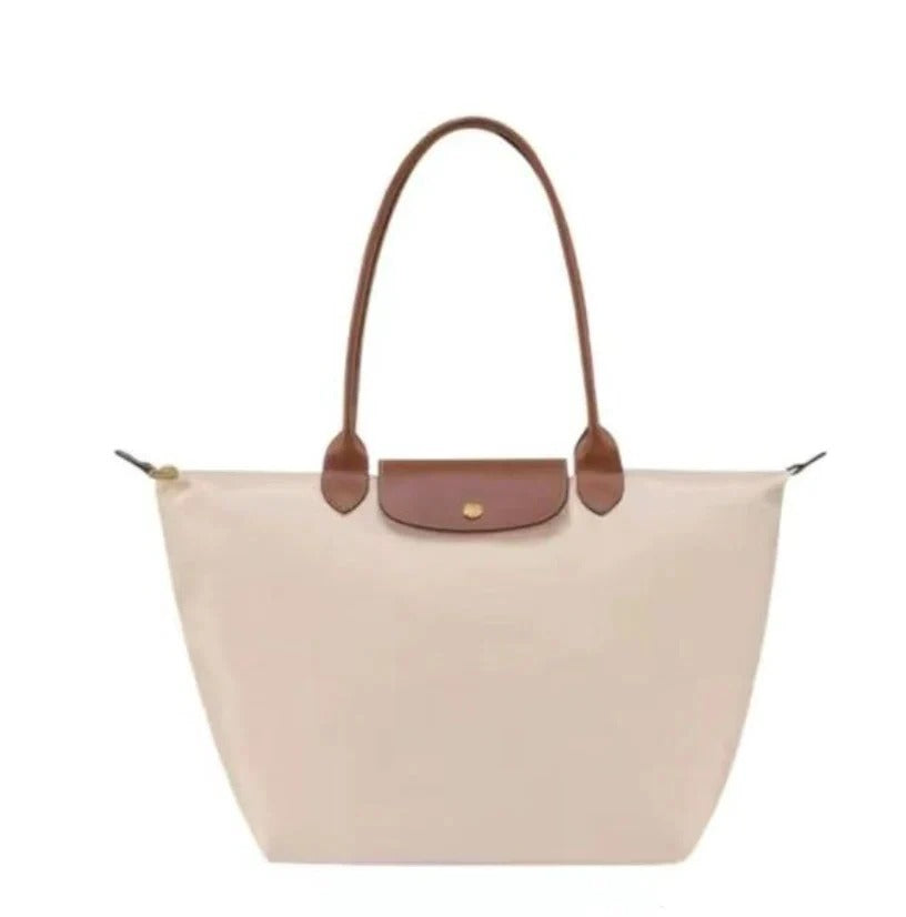 Luxury Structured Top-Handle Bag with Spacious Interior and Timeless Design