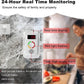 Natural Gas and Carbon Monoxide Detector with Digital Display and Audible Alert