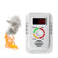 Natural Gas and Carbon Monoxide Detector with Digital Display and Audible Alert