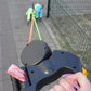 Dual-Dog Walking Leash with LED Illumination and Rotating Swivel