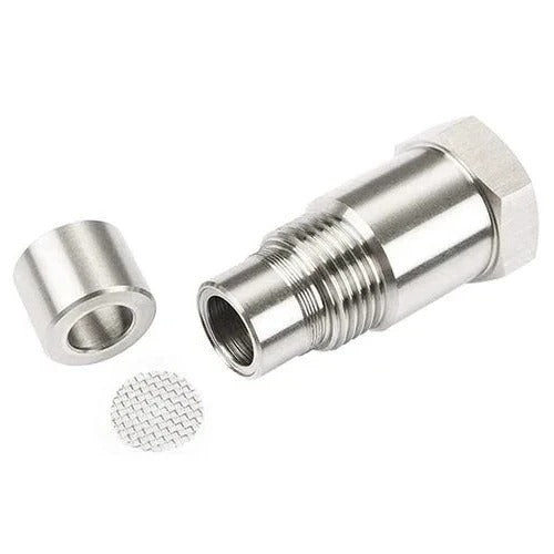 Threaded O2 Sensor Spacer Adapter for Modifying Post-Sensor Position