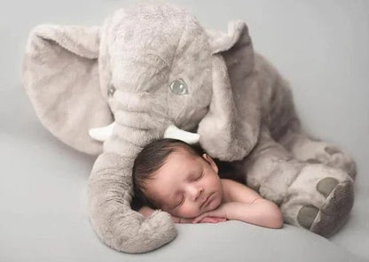 Soft Elephant-Shaped Comfort Pillow for Gentle Support During Rest and Playtime