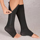 Zippered Graduated Compression Socks with Supportive Calf Sleeve Design