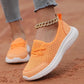 Casual Walking Shoes with Supportive Three-Zone Footbed