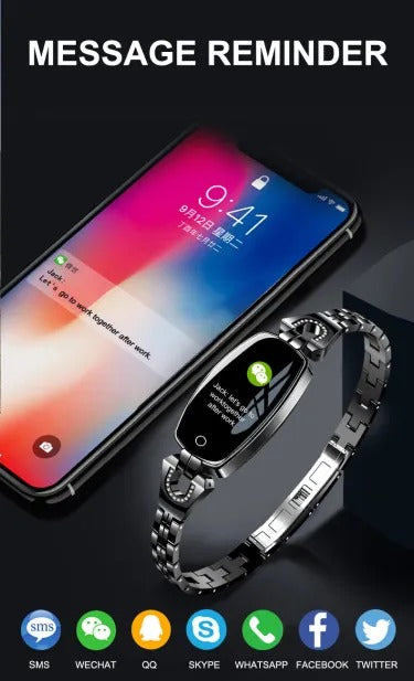 Waterproof Smart Fitness Bracelet Designed for Daily Wellness Tracking