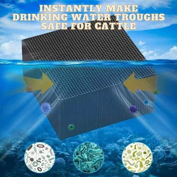 Water Purifier Bio Cube for Livestock, Aquariums, Horse Troughs