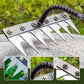 Versatile Multi-Head Lawn Rake System for Garden Maintenance