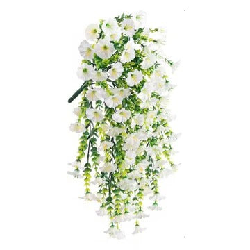 UV Resistant Artificial Morning Glory Hanging Decor