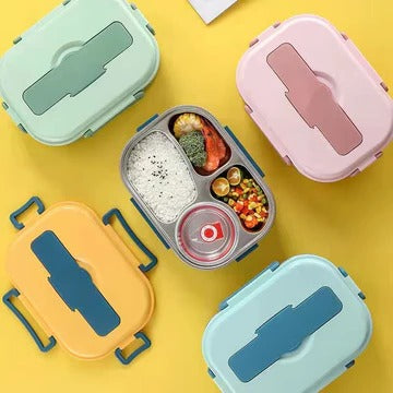 Insulated Multi-Compartment Thermal Lunch Storage Container