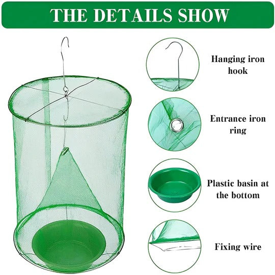 Outdoor Hanging Stable Fly Trap System