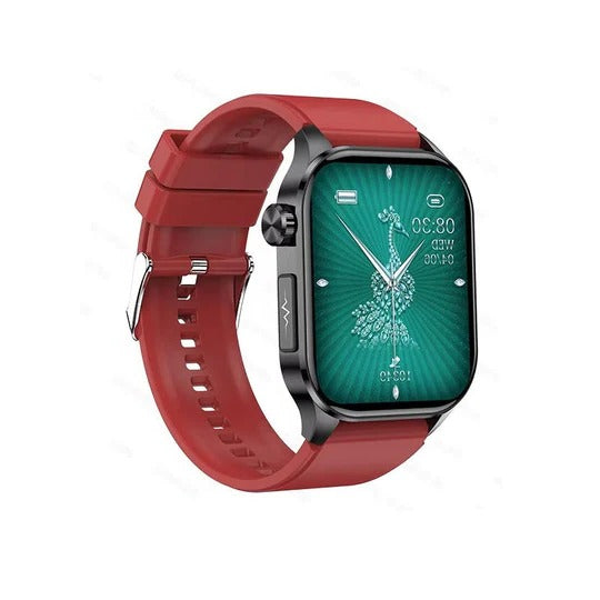 Large-Display Smartwatch with Monitoring, Connectivity, and Daily Assistance Functions