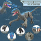 Remote-Controlled Dinosaur Figure with Walking, Turning, and Sound Functions