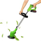 Cordless Battery-Powered Grass Trimmer with Adjustable Shaft and Multi-Angle Cutting Head