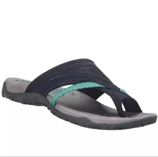 Women’s Casual Cross-Strap Slip-On Sandals