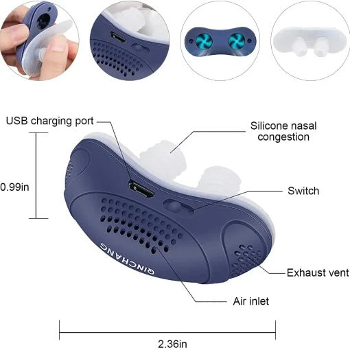 Compact Portable Airflow Device for Travel Use
