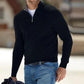 Men’s Cashmere Zipper Basic Sweater