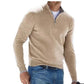 Men’s Cashmere Zipper Basic Sweater