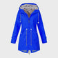 Long Waterproof Hooded Rain Jacket