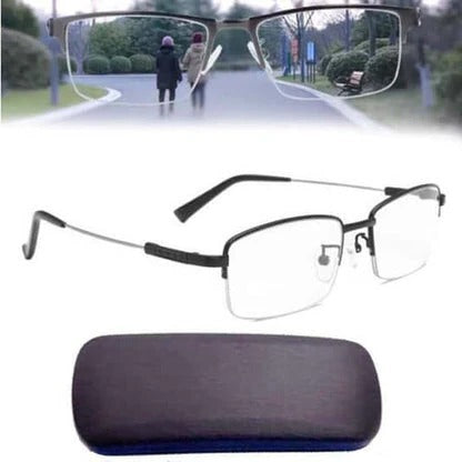 Intelligent Progressive Sunglasses for Adaptive Indoor-Outdoor Vision Clarity