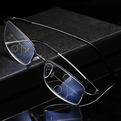 Intelligent Progressive Sunglasses for Adaptive Indoor-Outdoor Vision Clarity