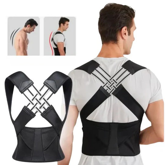 Adjustable Posture Support Brace for Everyday Back and Shoulder Alignment