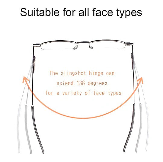 Compact Folding Reading Glasses for Portable Everyday Use