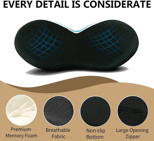 Height-Enhancing Car Seat Cushion for Comfortable Driving