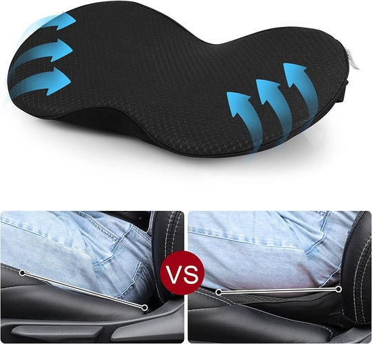 Height-Enhancing Car Seat Cushion for Comfortable Driving