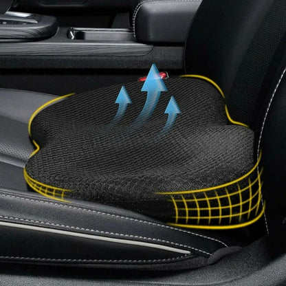Height-Enhancing Car Seat Cushion for Comfortable Driving