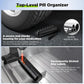 Seven-Day Portable Pill Organizer for Travel and Daily Use