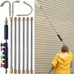 Telescoping Pressure Washer Wand Set for High-Reach Outdoor Cleaning