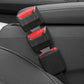 Two-Piece Seat Belt Clip Extender for Vehicle Use