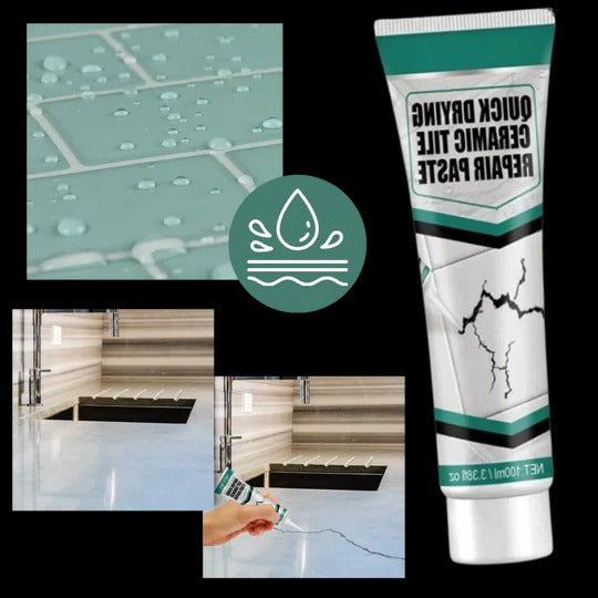 Ceramic Repair Paste Kit for Surface Crack and Chip Restoration