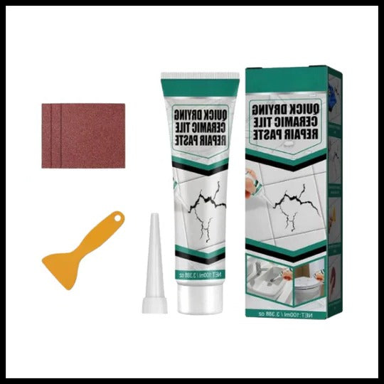 Ceramic Repair Paste Kit for Surface Crack and Chip Restoration