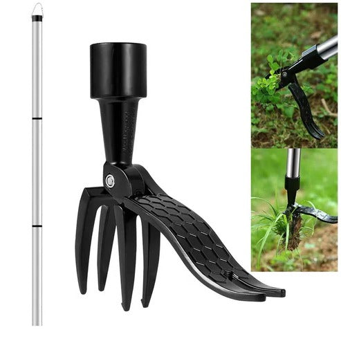 Stand Up Weed Remover Tool with Long Handle