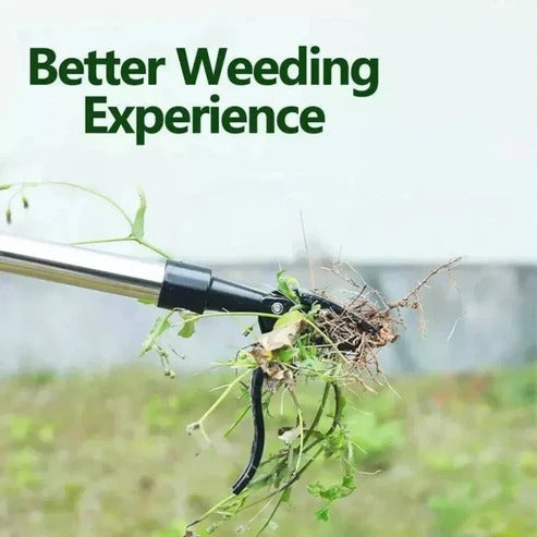 Stand Up Weed Remover Tool with Long Handle