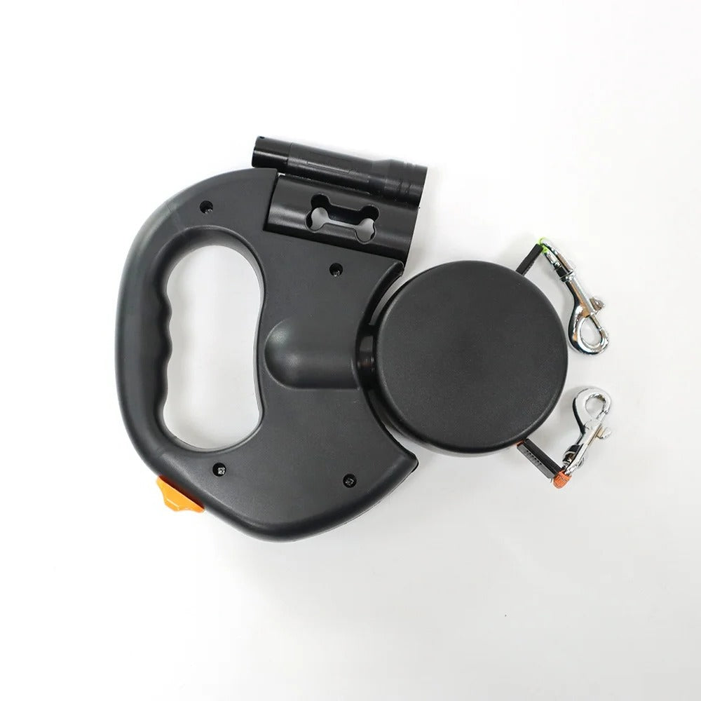 TangleFree Dual Dog Leash with LED Light