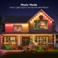 Govee 100ft RGBICW Black Permanent Outdoor Lights Elite Multicolored LED New allveramart