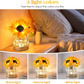AMWGIMI Sunflowers Flower Lamp,Rechargeable Cordless Touch Table Lamp,3-Colour Infinitely Dimming Small Night Light,Festival Restaurant Bedroom Bar Coffee Shop Birthday Gifts for Women Mom allveramart