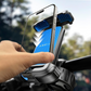 LISEN Bike Phone Holder, [Super Easy Install] Motorcycle Phone Mount Ebike Accessories Bicycle Handlebar Holder Mount Gifts for Adults Kids Men Mountain Mini Bike Scooter Gear Accessories, Black allveramart