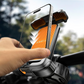 LISEN Bike Phone Holder, [Super Easy Install] Motorcycle Phone Mount Ebike Accessories Bicycle Handlebar Holder Mount Gifts for Adults Kids Men Mountain Mini Bike Scooter Gear Accessories, Black allveramart