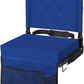 Stadium Seats for Bleachers with Back Support, Bleacher Seats with Backs and Cushion Wide, Padded Portable Folding Comfort Stadium Chair with Shoulder Strap for Football Baseball Games allveramart