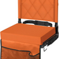 Stadium Seats for Bleachers with Back Support, Bleacher Seats with Backs and Cushion Wide, Padded Portable Folding Comfort Stadium Chair with Shoulder Strap for Football Baseball Games allveramart