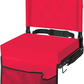 Stadium Seats for Bleachers with Back Support, Bleacher Seats with Backs and Cushion Wide, Padded Portable Folding Comfort Stadium Chair with Shoulder Strap for Football Baseball Games allveramart