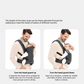 Multi-functional Upgrade Outdoor Baby Sling Holder Carrier Bag Hipseat Infant Baby Carrier Kangaroo Holder Baby Wrap Sling allveramart